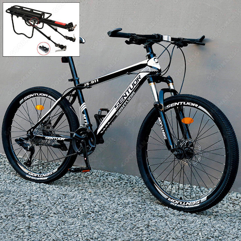 SENTUOR 21 Speed Mountain Bike Suspension