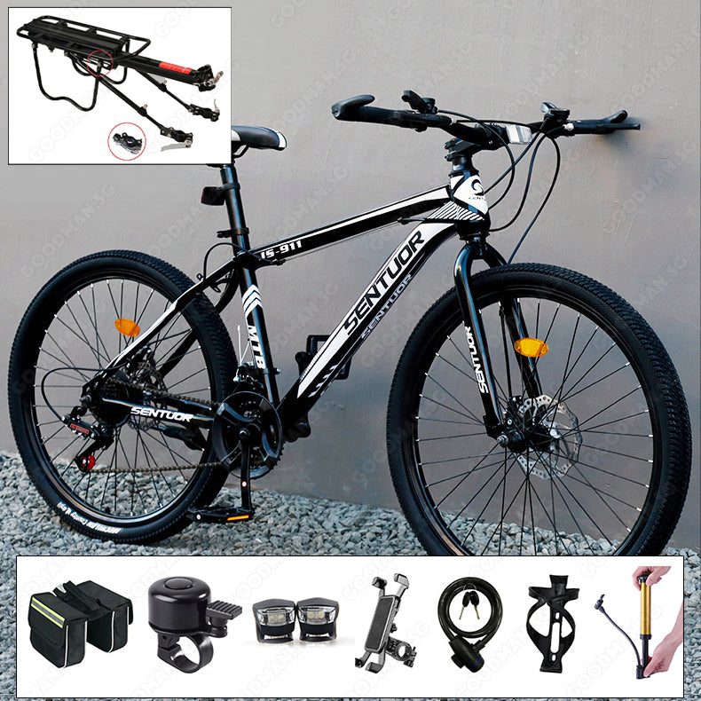 SENTUOR 21 Speed Mountain Bike Suspension