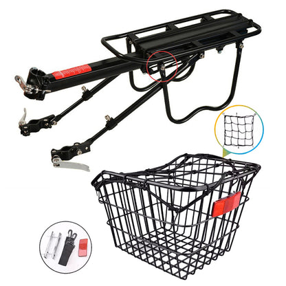 Metal Bicycle Rear Rack Basket