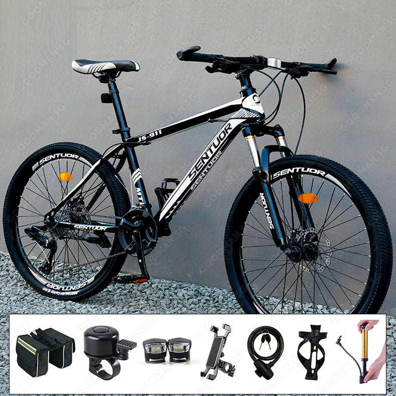 SENTUOR 21 Speed Mountain Bike Suspension