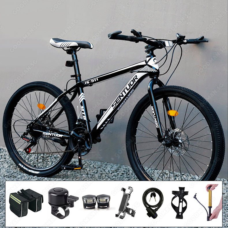 SENTUOR 21 Speed Mountain Bike Suspension