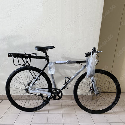 Single Speed Road Bicycle with Disc Brake