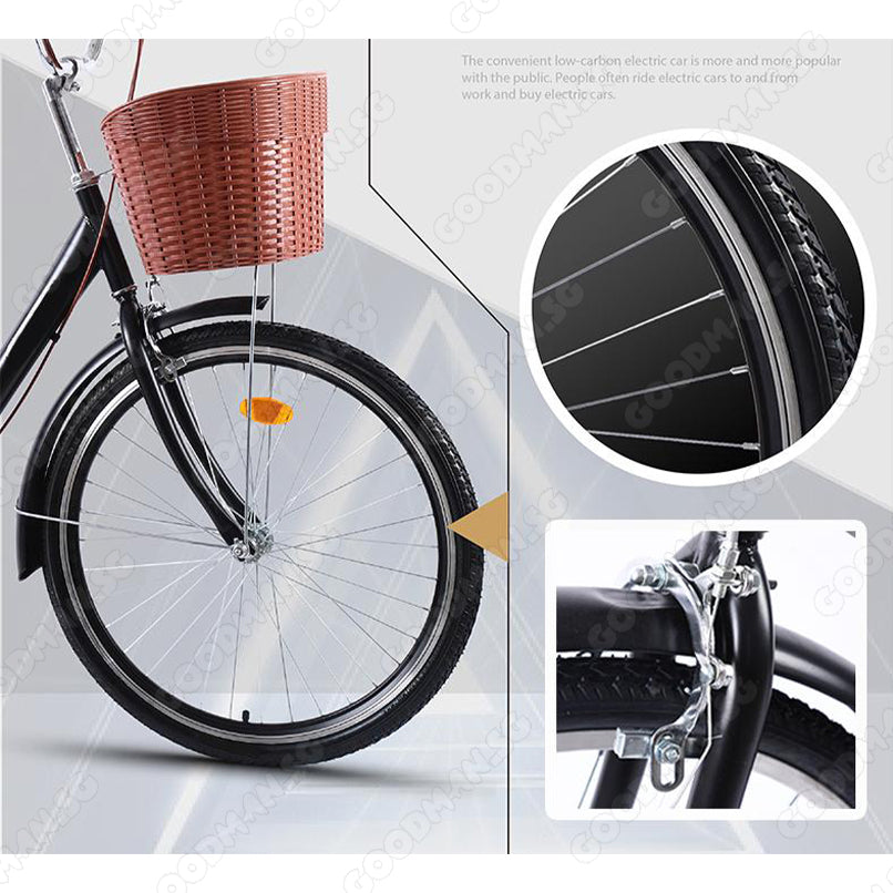 Swagman retro cheap bicycle basket