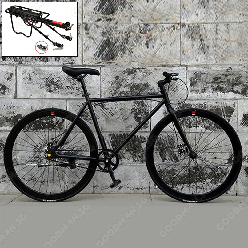 Fixie bike with disc brakes online