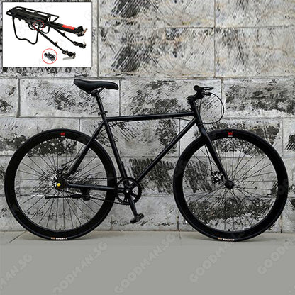 Single Speed Road Bicycle with Disc Brake