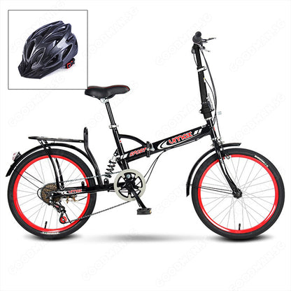 VMAX Foldable Bicycle with 6 Speed Gear